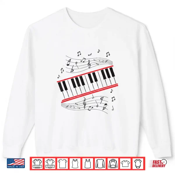 Sweatshirt Piano Beat it Music Cosplay Funny Music Idea Shirt