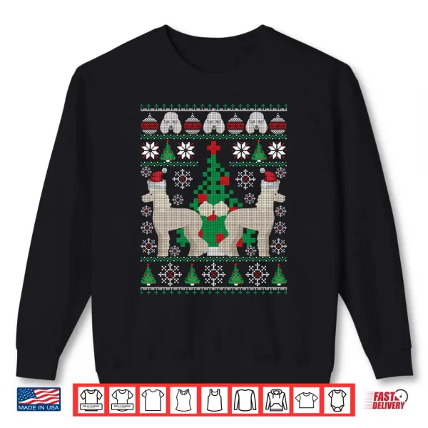 Sweatshirt Poodle Ugly Christmas Funny Holiday Dog Lover Xmas Gift Shirt
