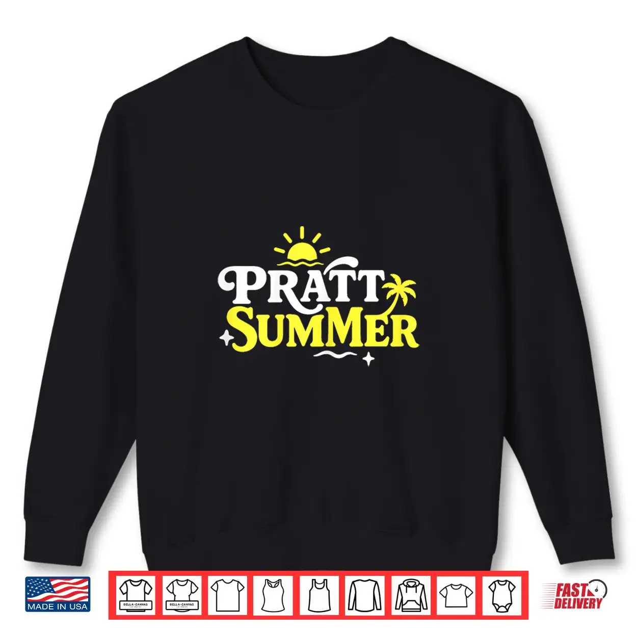 Pratt Summer Graphic Design Shirt Pratt Summer Graphic Design Shirt