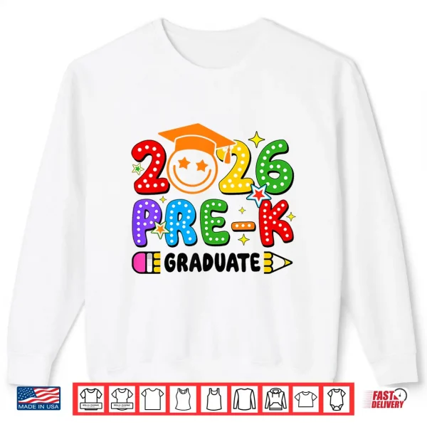 Sweatshirt Pre K Graduation 2026 Preschool Graduate Shirt