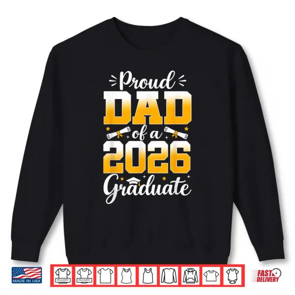 Sweatshirt Proud Graduate Senior 2026 Family Matching Shirt