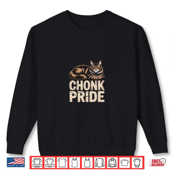 Sweatshirt Proud Maine Coon Cat Chonky Feline Lover Shirt