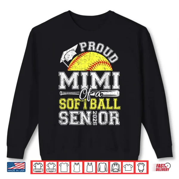 Sweatshirt Proud Relative Of A 2026 Senior Softball Graduate Shirt