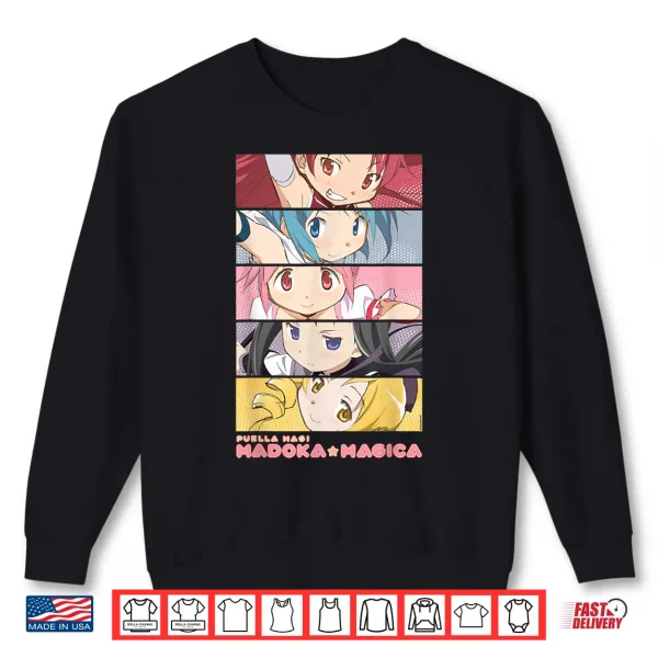 Sweatshirt Puella Magi Madoka Co Anime Panels Shirt