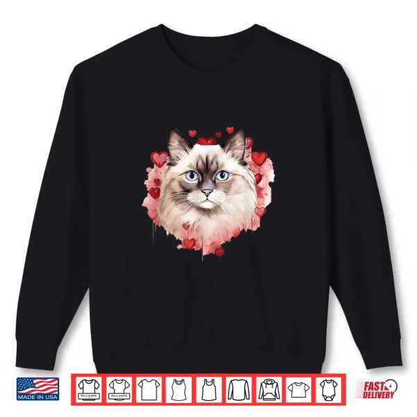 Sweatshirt Ragdoll Cat Love Ragdoll Cat Love Shirt