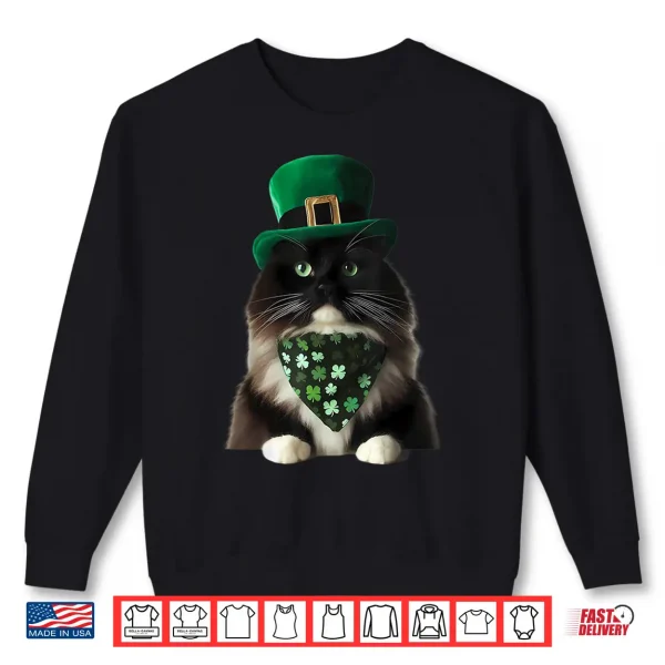 Sweatshirt Ragdoll Cat St Patricks Day Saint Paddys Owner Lover Cute Shirt