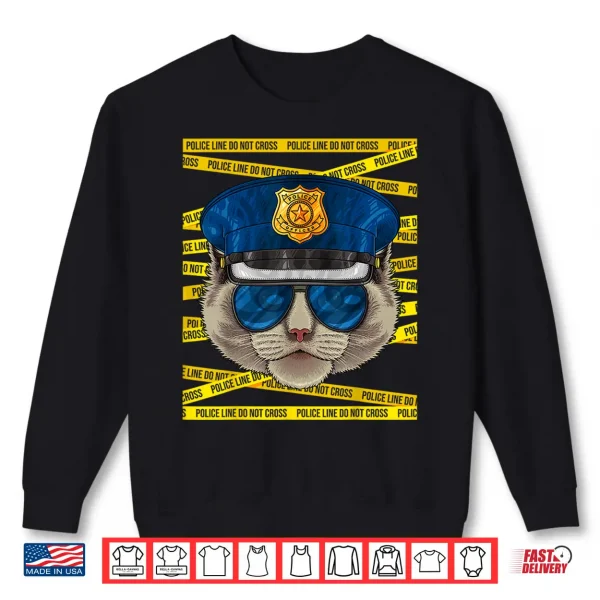 Ragdoll Police Officer Policeman Funny Police Cat Shirt 2 Sweatshirt Ragdoll Police Officer Policeman Funny Police Cat Shirt
