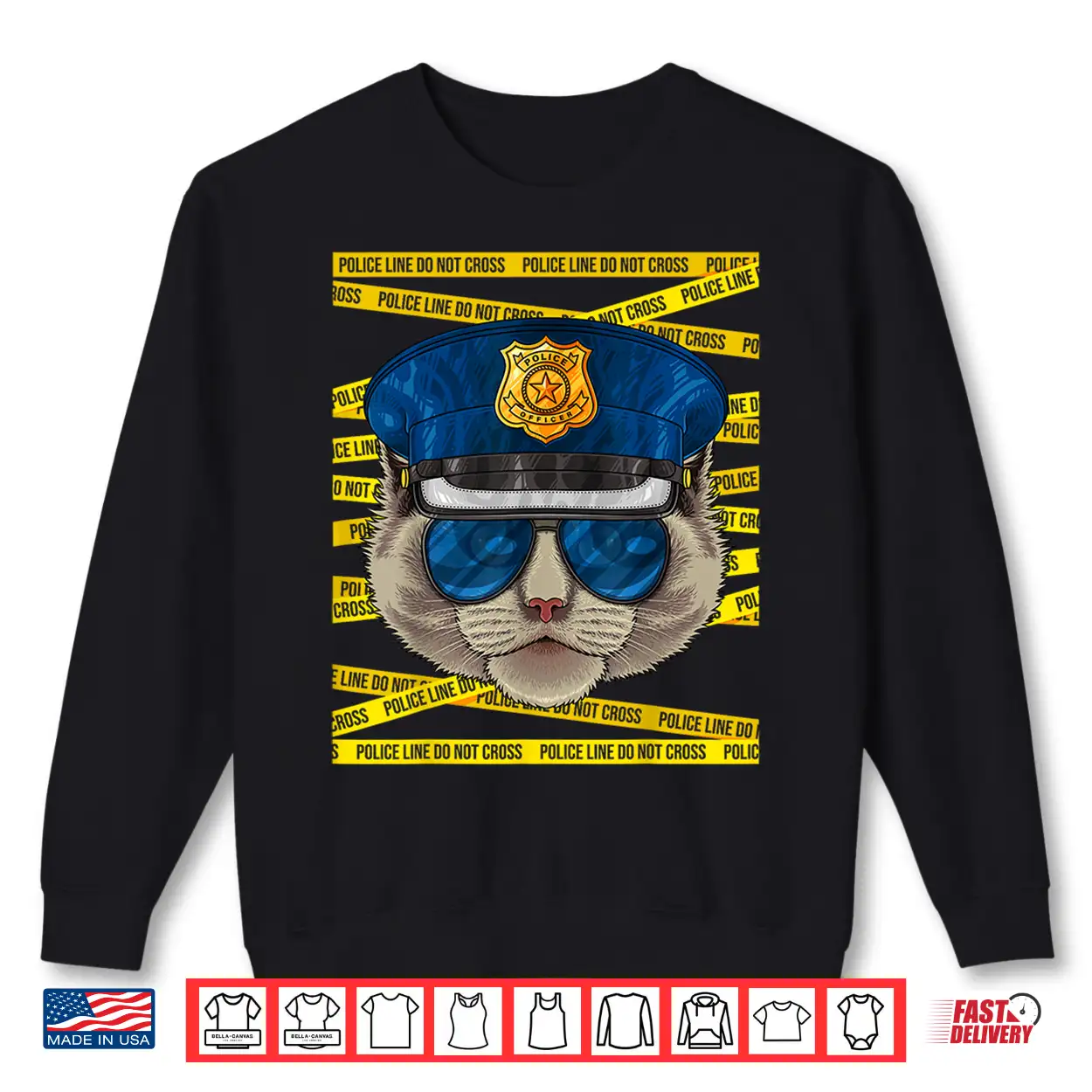 Ragdoll Police Officer Policeman Funny Police Cat Shirt Ragdoll Police Officer Policeman Funny Police Cat Shirt