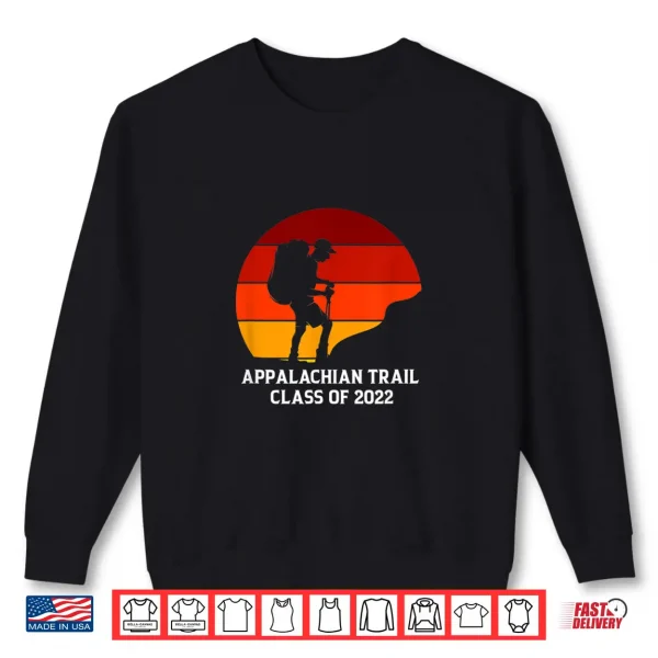 Sweatshirt Retro Appalachian Trail Class of 2022 Backpacking Shirt