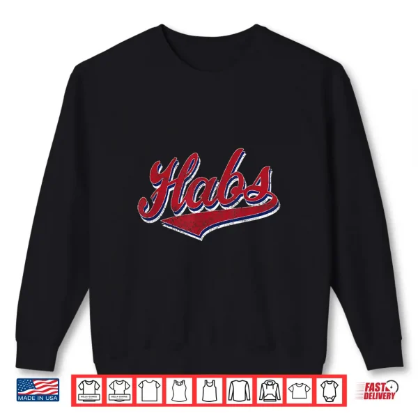 Sweatshirt Retro Habs Shirt