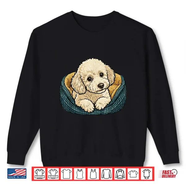 Sweatshirt Retro Poodle Dog Mom Dog Dad Funny Poodle Shirt