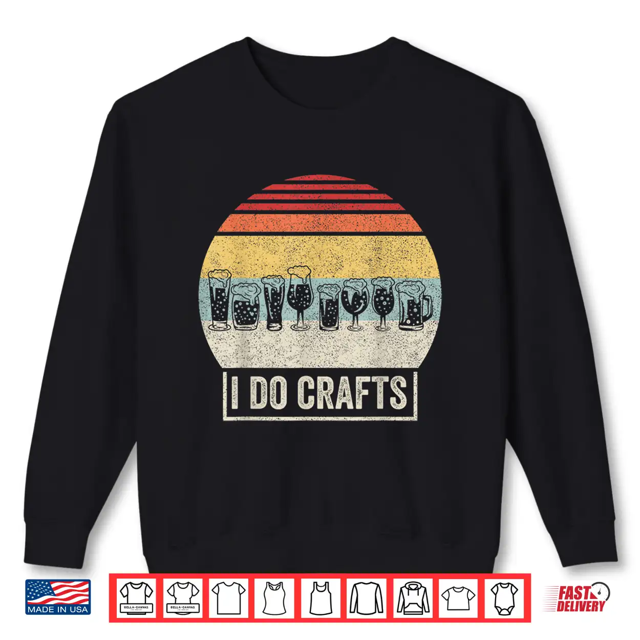 Retro Vintage I Do Crafts Home Brew Craft Beer Shirt Retro Vintage I Do Crafts Home Brew Craft Beer Shirt