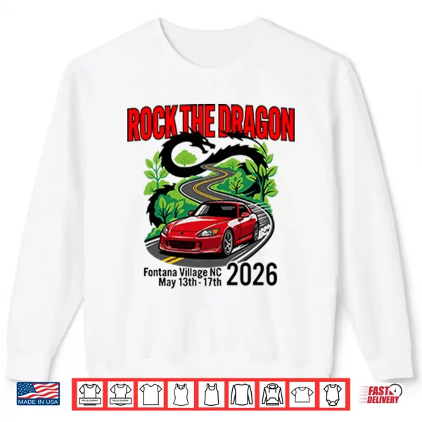 Sweatshirt Rock The Dragon Fontana Village NC 2026 Shirt