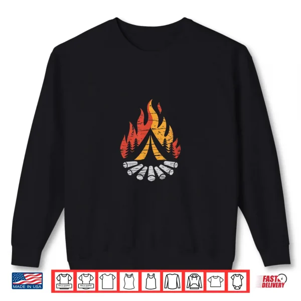 Sweatshirt Rustic Campfire Shirt