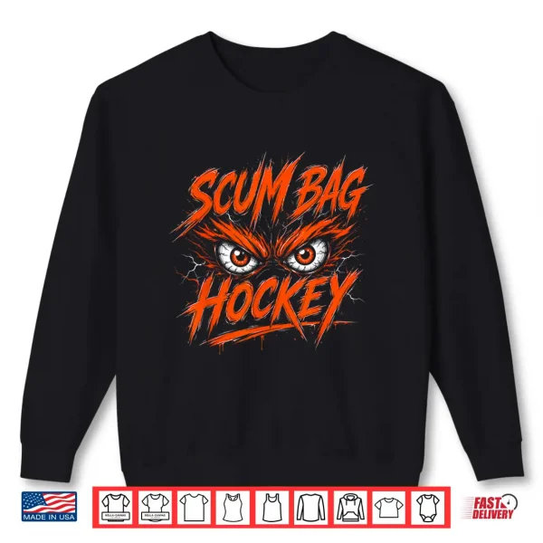 Sweatshirt Scumbag Vintage Hockey Funny for Men Women Shirt