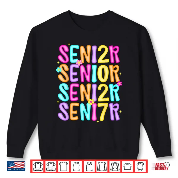 Sweatshirt Senior 2027 Class Of 2027 Seniors Graduation 2027 Senior 27 Shirt