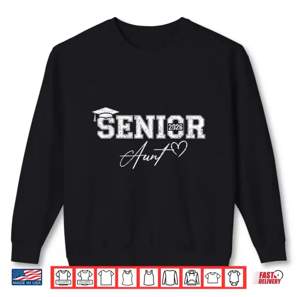Sweatshirt Senior Relative Class Of 2026 Graduate Graduation Shirt