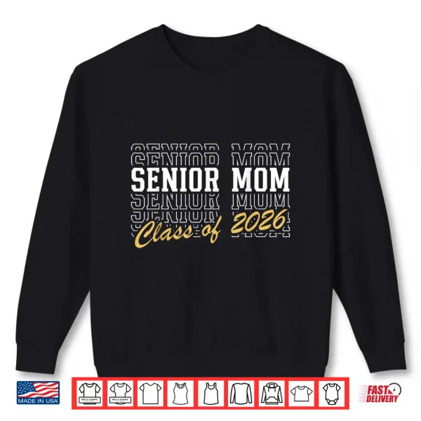 Sweatshirt Senior Relative Class Of 2026 Striped Graduate Graduation Shirt