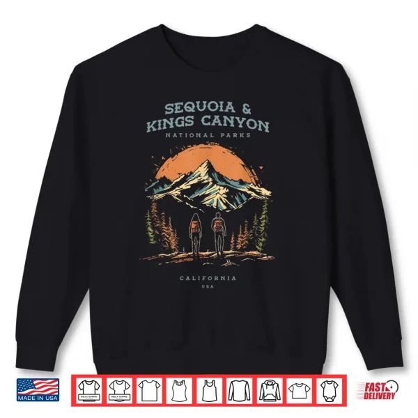 Sweatshirt Sequoia and Kings Canyon National Parks Backpacking Hiking Shirt