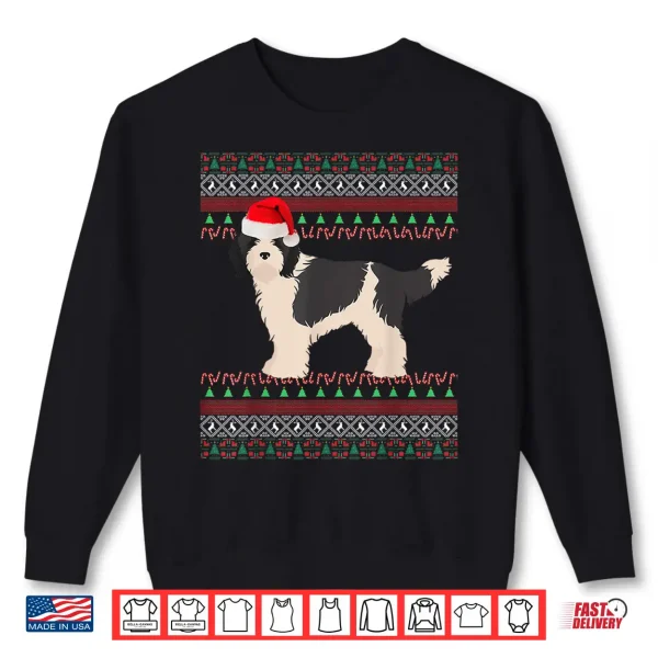 Sweatshirt Sheepadoodle Christmas Shirt