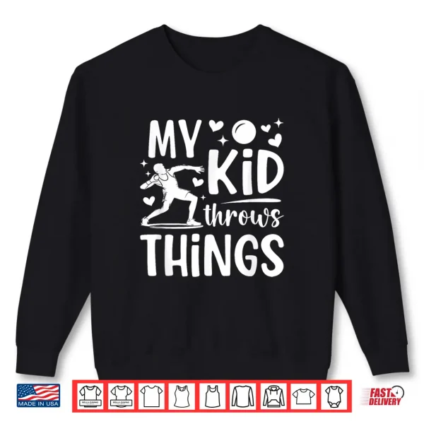 Sweatshirt Shot Put Mom Of A Shot Put Thrower Funny Shot Putter Mother Shirt
