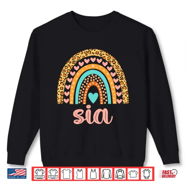Sweatshirt Sia Shirt Sia Name Birthday Shirt Gift Performance Shirt