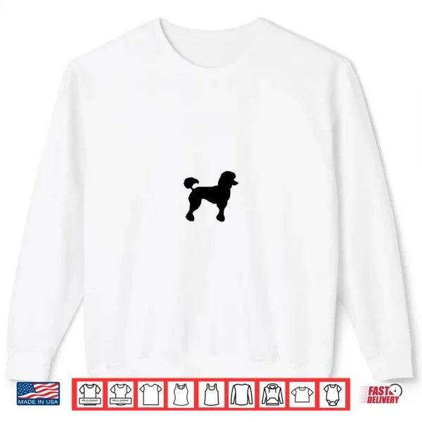 Sweatshirt Sock Hop Cutie 50s Costume Shirt Big Poodle 1950s Party Shirt