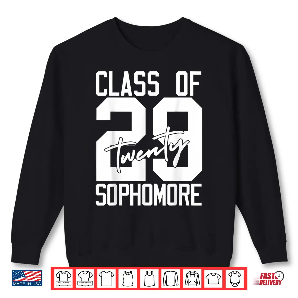 Sophomore Class Of 2029 Twenty Nine High School Student Shirt Sophomore Class Of 2029 Twenty Nine High School Student Shirt