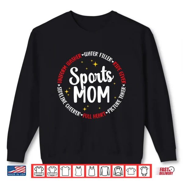 Sweatshirt Sports Mom Appreciation Sports Mama Sport Mom Sports Mother Shirt