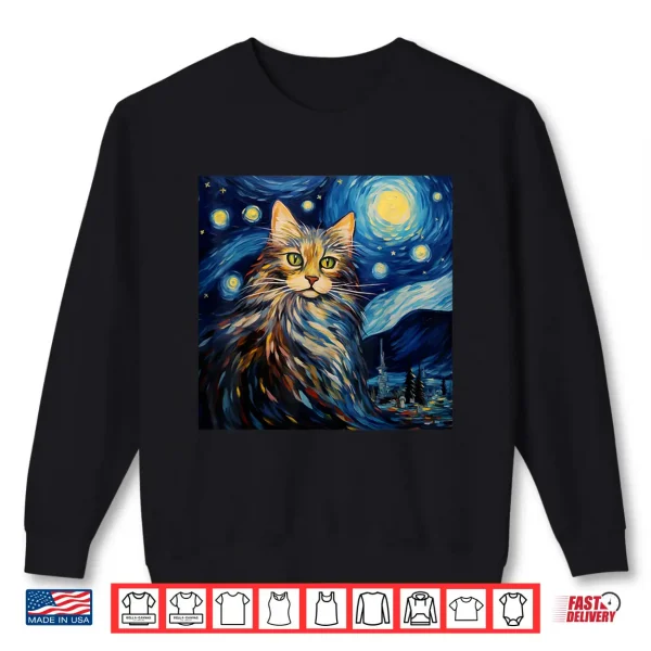 Sweatshirt Starry Night Shirt