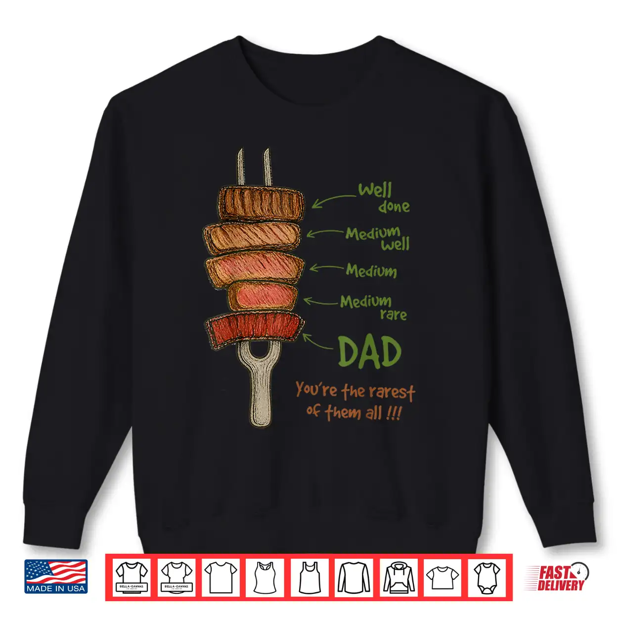 Steak Bbq Dad You’Re The Rarest Of Them All Fathers Day Shirt Steak Bbq Dad You’Re The Rarest Of Them All Fathers Day Shirt
