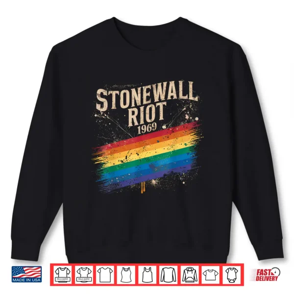 Stonewall Riot Lgbt History Pride Was A Riot Gay Pride Month Shirt 2 Sweatshirt Stonewall Riot LGBT History Pride Was A Riot Gay Pride Month Shirt