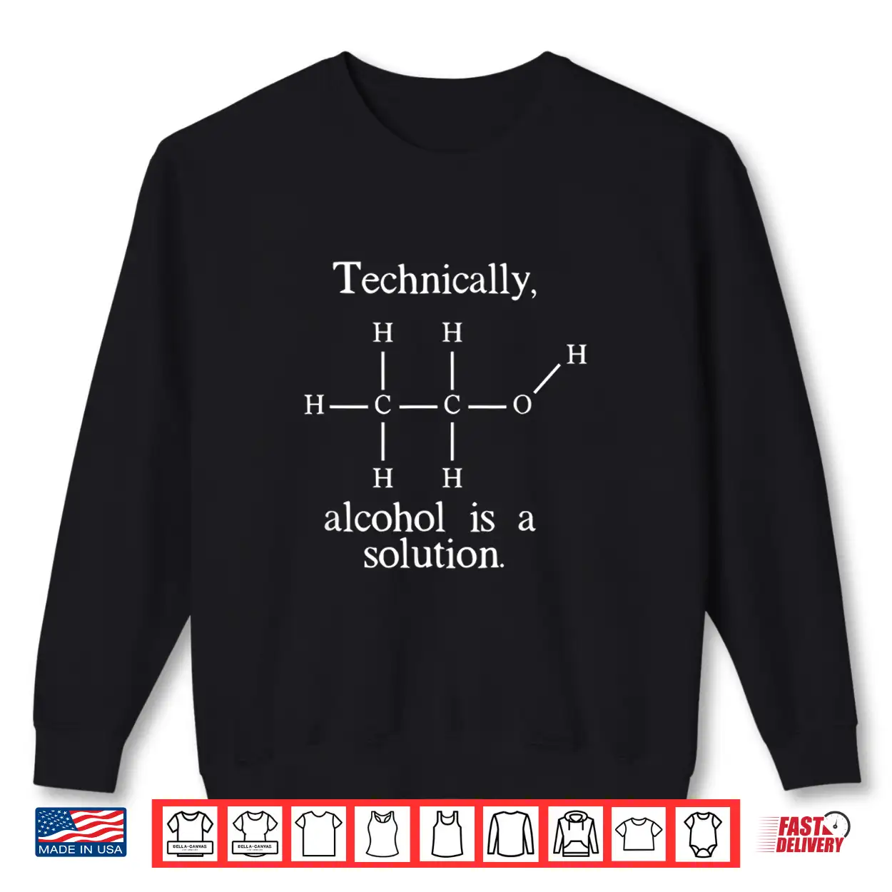 Technically Alcohol Is A Solution Funny Nerd Craft Beer Shirt Technically Alcohol Is A Solution Funny Nerd Craft Beer Shirt
