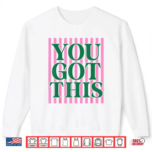 Sweatshirt Test Day Teacher Matching State Stripes You Got This Funny Shirt