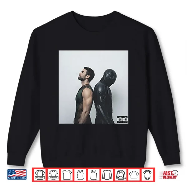 Sweatshirt The Deep And Black Noir The Boys Shirt