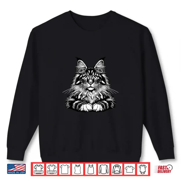 Sweatshirt The Maine Coon Cat Shirt