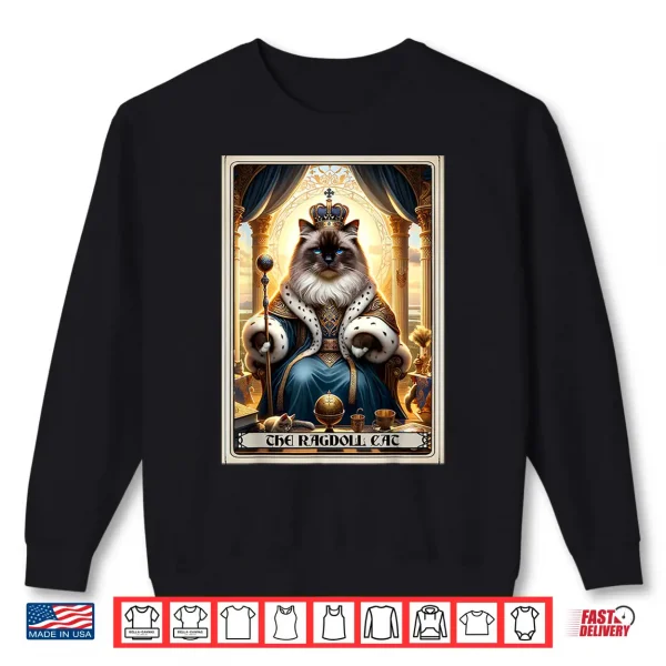 Sweatshirt The Ragdoll Cat Tarot Card Cat Shirt
