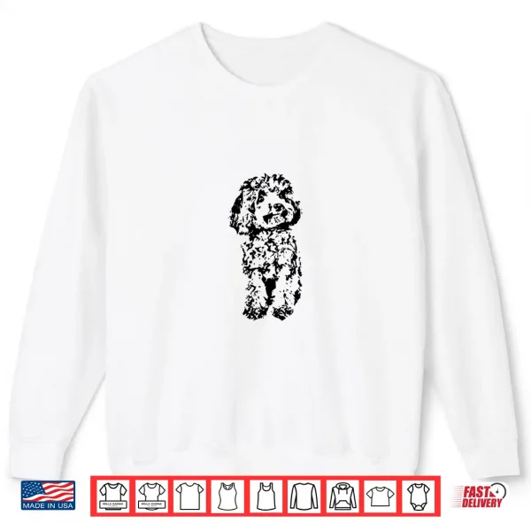 Sweatshirt Toy Poodle Cute Dog Lover Gifts Womens Standard Poodle Mens Shirt