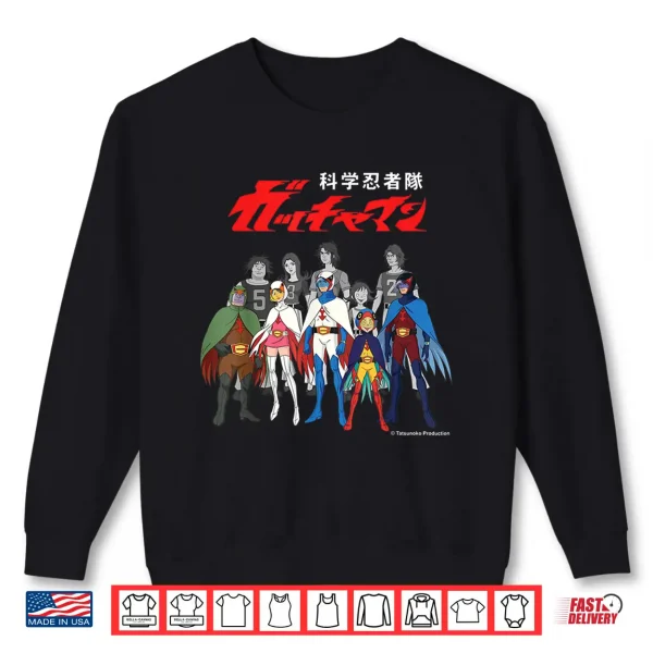 Sweatshirt US Gatchaman Logo Alter Ego Line Up 01 Shirt