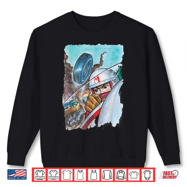 Sweatshirt US Speed Racer Crash 01 Shirt