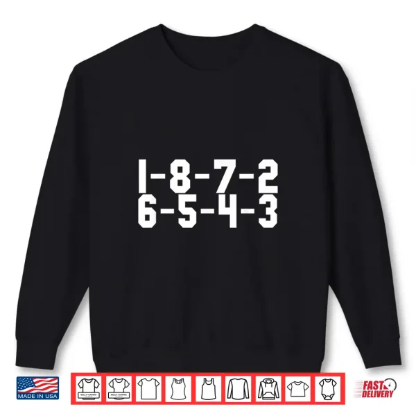 Sweatshirt V8 Engine 1 8 7 2 6 5 4 3 Fire Order Shirt