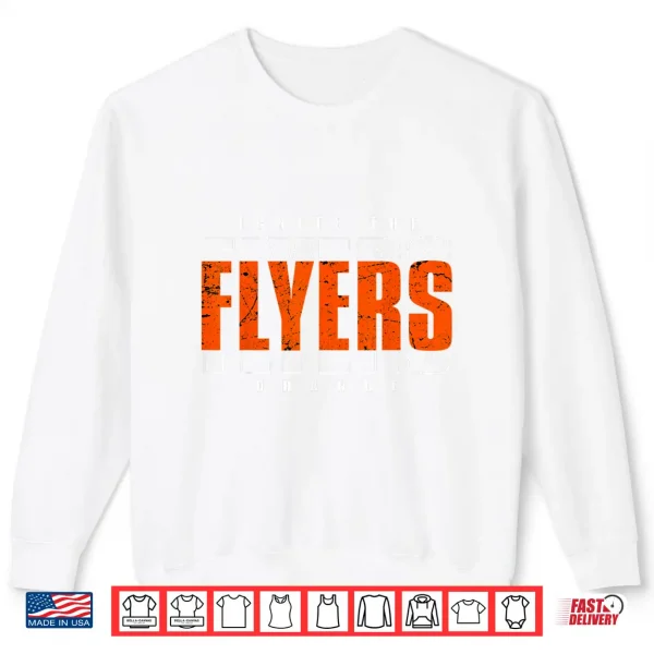 Sweatshirt Vintage Flyers Ignite The Orange Retro Shirt