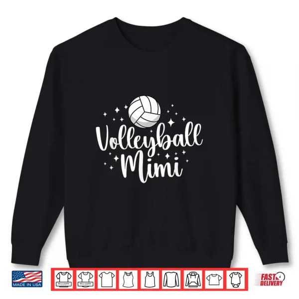 Sweatshirt Volleyball Mimi Of A Volleyball Player Mimi Shirt