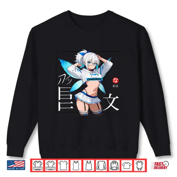 Sweatshirt Waifu Sexy Anime Girl Fairy Japanese Art Shirt