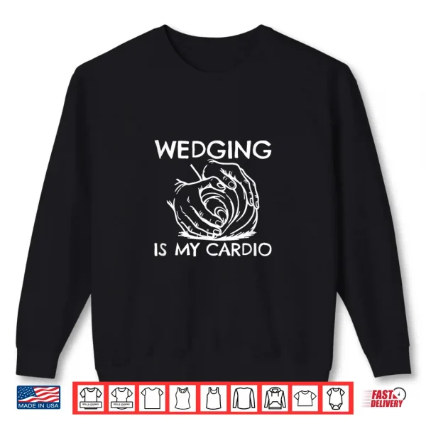 Sweatshirt Wedging Cardio Shirt