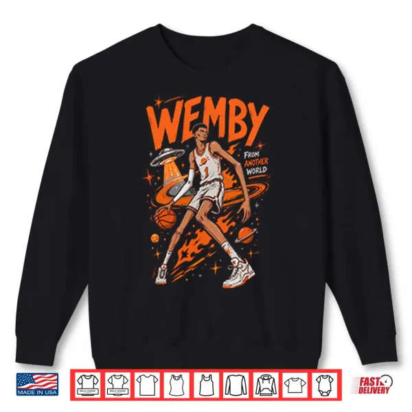 Wemby From Another World Shirt 2 Sweatshirt Wemby From Another World Shirt