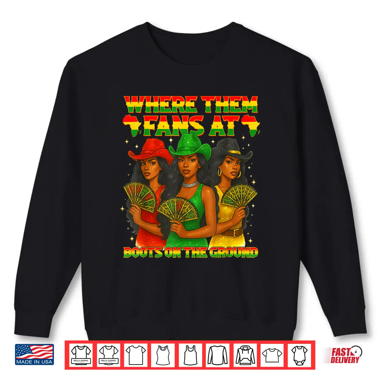 Where Them Fan At Boots On The Ground Black Western Cowgirl Shirt Where Them Fan At Boots On The Ground Black Western Cowgirl Shirt