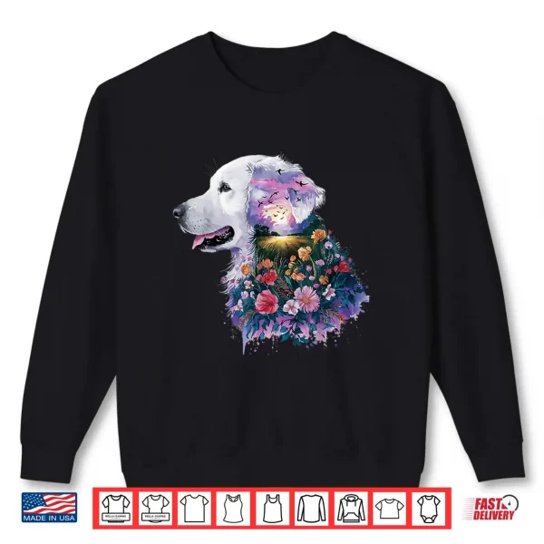 Sweatshirt White English Cream Golden Retriever Professional Identity Shirt