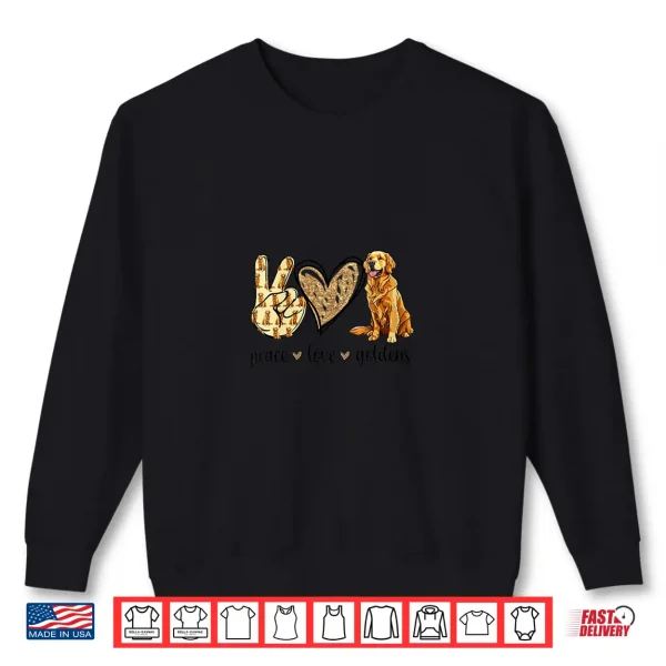 Sweatshirt Womens Golden Retriever Shirt