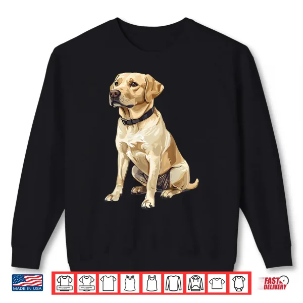 Sweatshirt Yellow Labrador Retriever Shirt